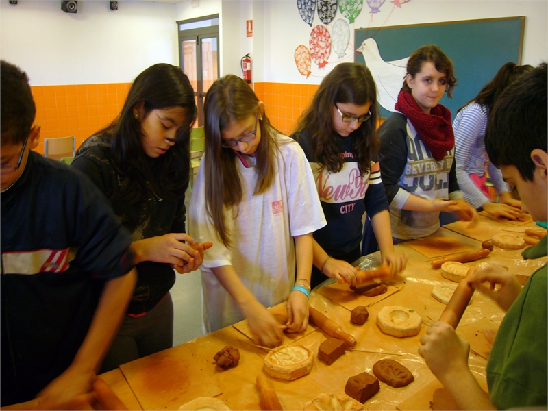 Taller de pequeños arqueólogos CEIP Santo Domingo de Guzmán